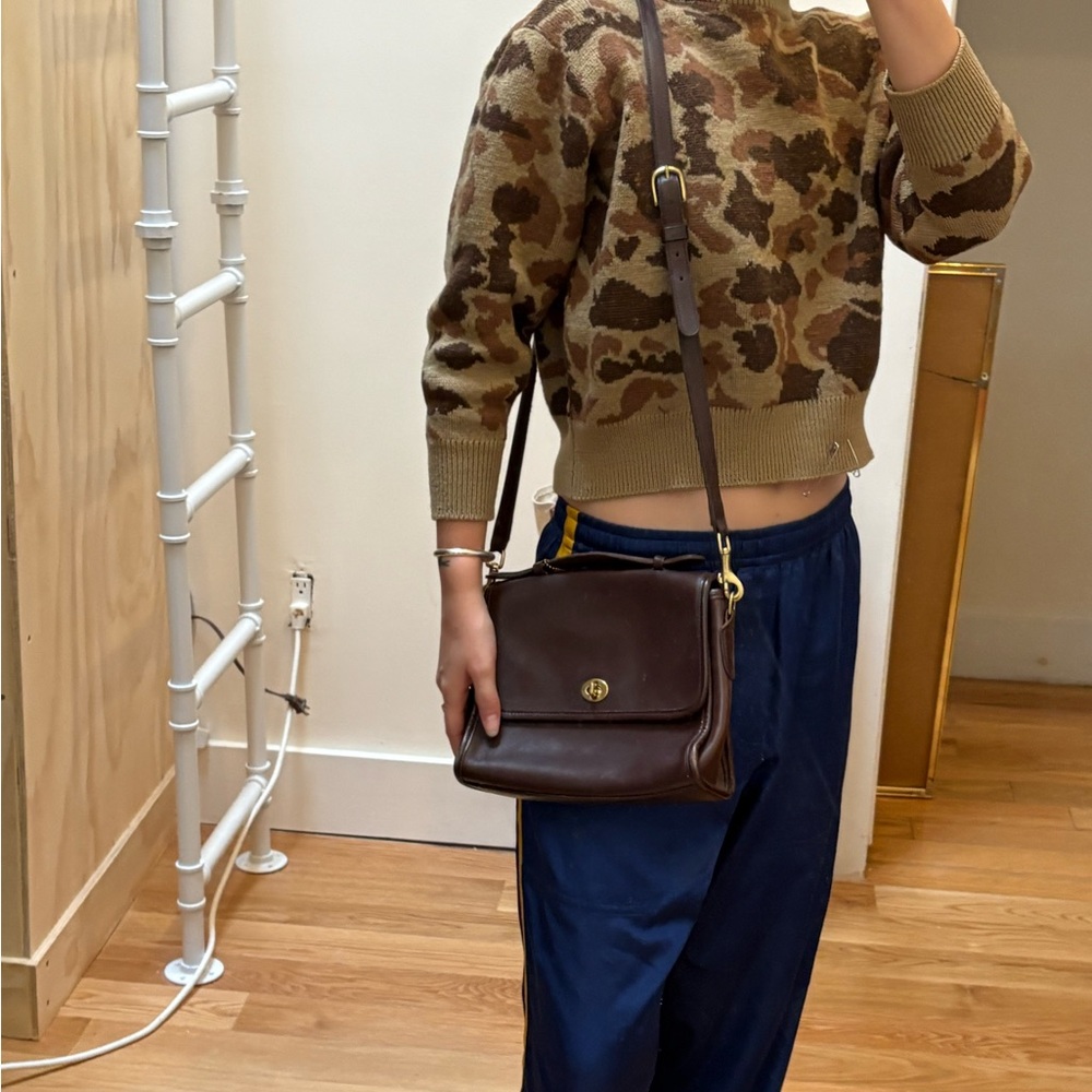 Vintage Coach Mini Satchel - Picture 2 of 6